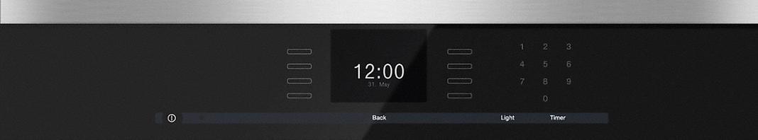 Miele - 84 L Single Wall Oven in Stainless - H 6560 B