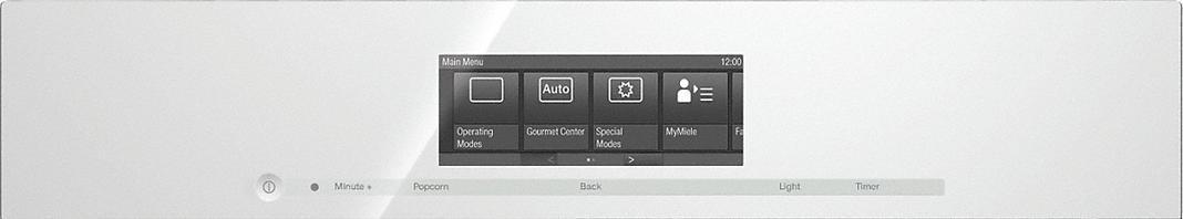 Miele - 43 L Speed Oven in White - H 6800 BM