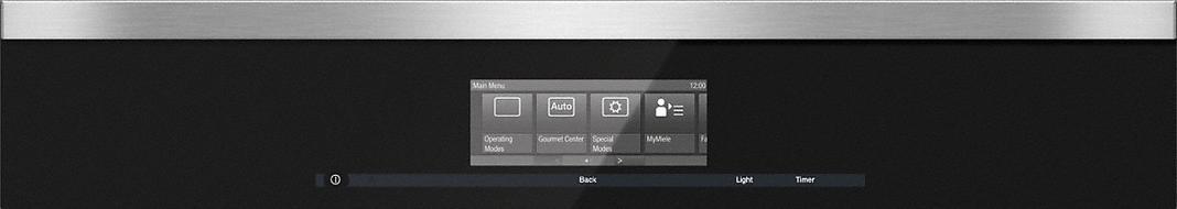 Miele - 130 L Single Wall Oven in Stainless - H 6880-2 BP