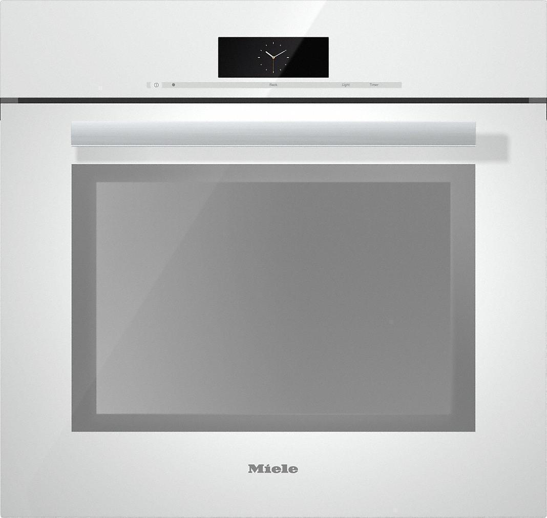 Miele - 130 L Single Wall Oven in White - H 6880-2 BP BRWS