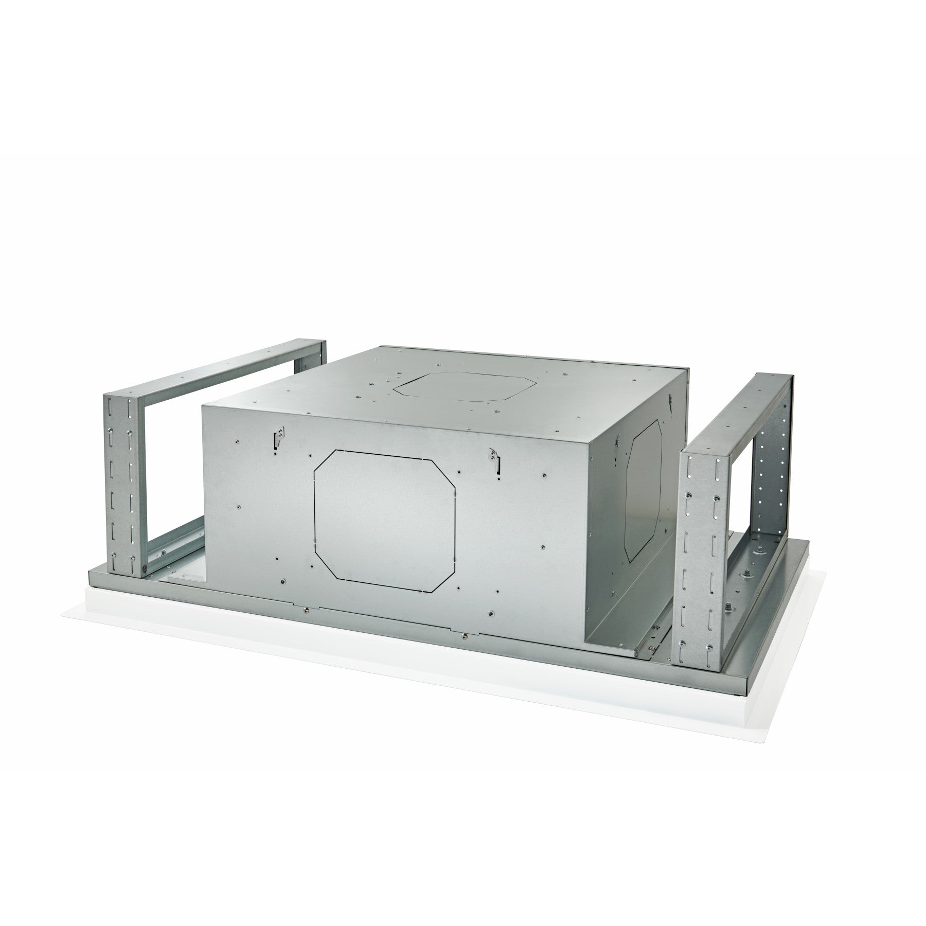 Best - 43.31 Inch Ceiling Mounted Range Hood Vent in White - HBC143EWH