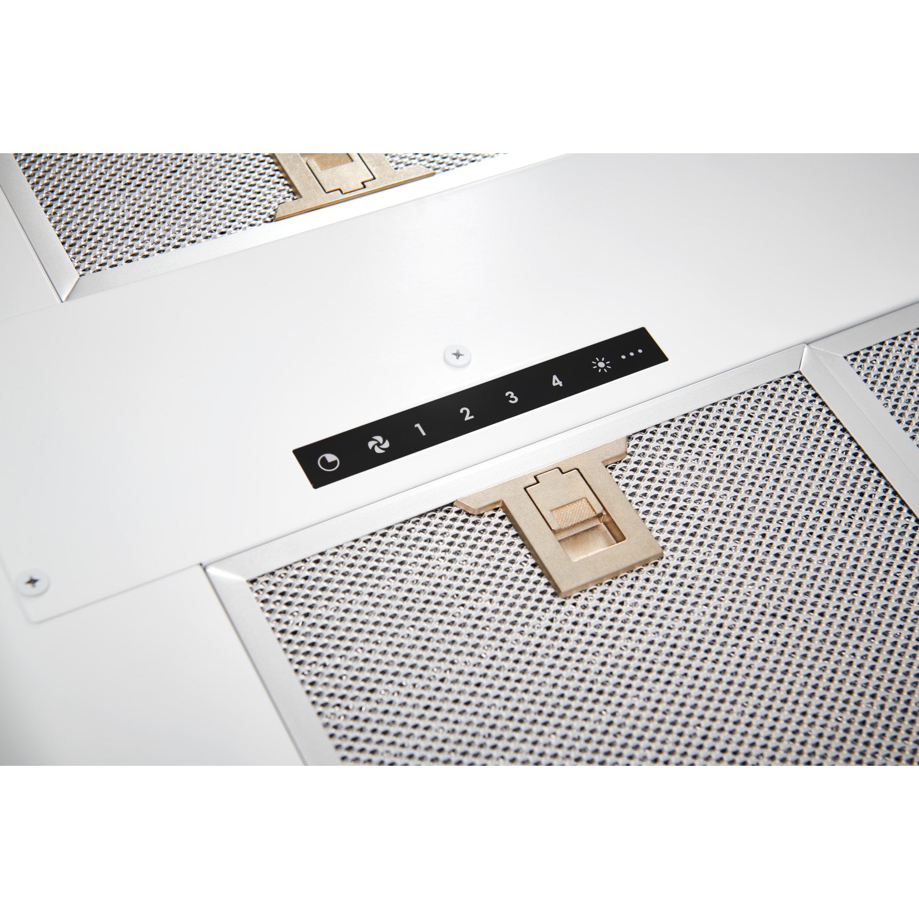 Best - 43.31 Inch Ceiling Mounted Range Hood Vent in White - HBC143EWH