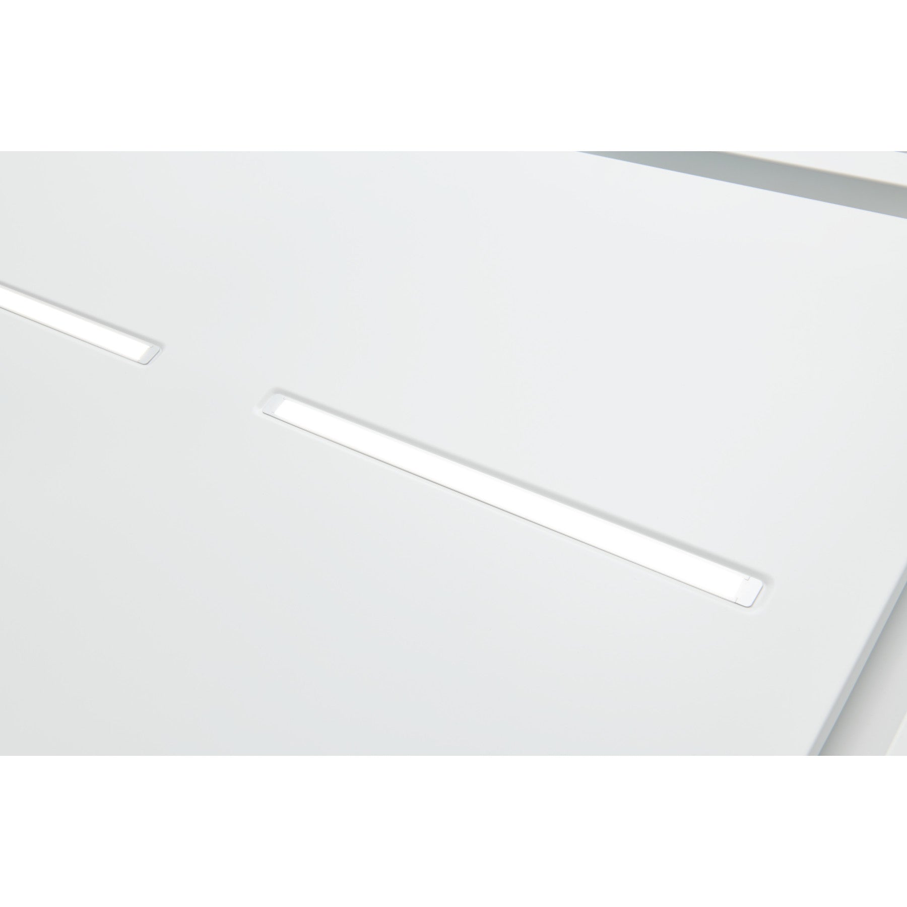 Best - 43.31 Inch Ceiling Mounted Range Hood Vent in White - HBC143EWH