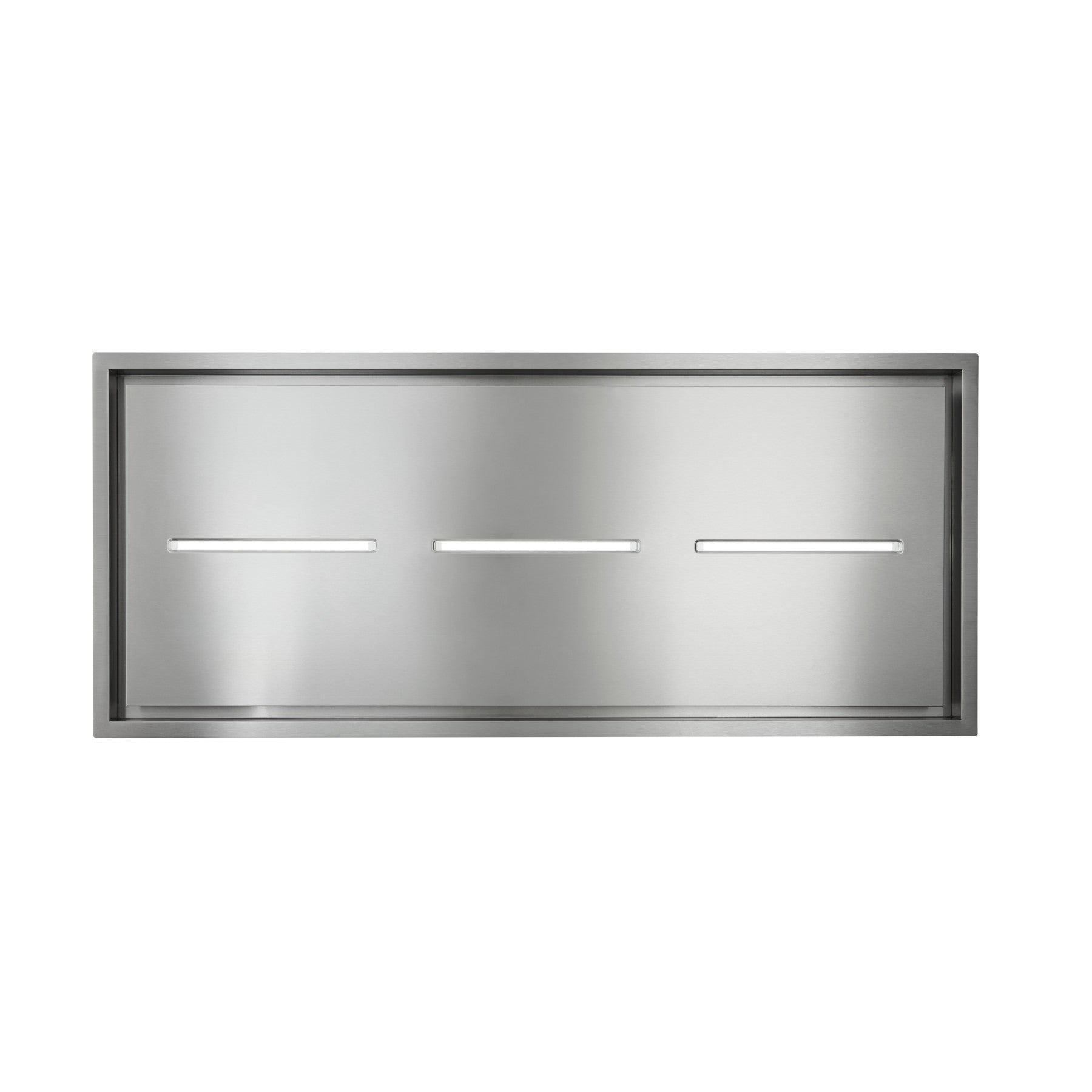 Best - 63.5 Inch Ceiling Mounted Range Hood Vent in Stainless - HBC163ESS