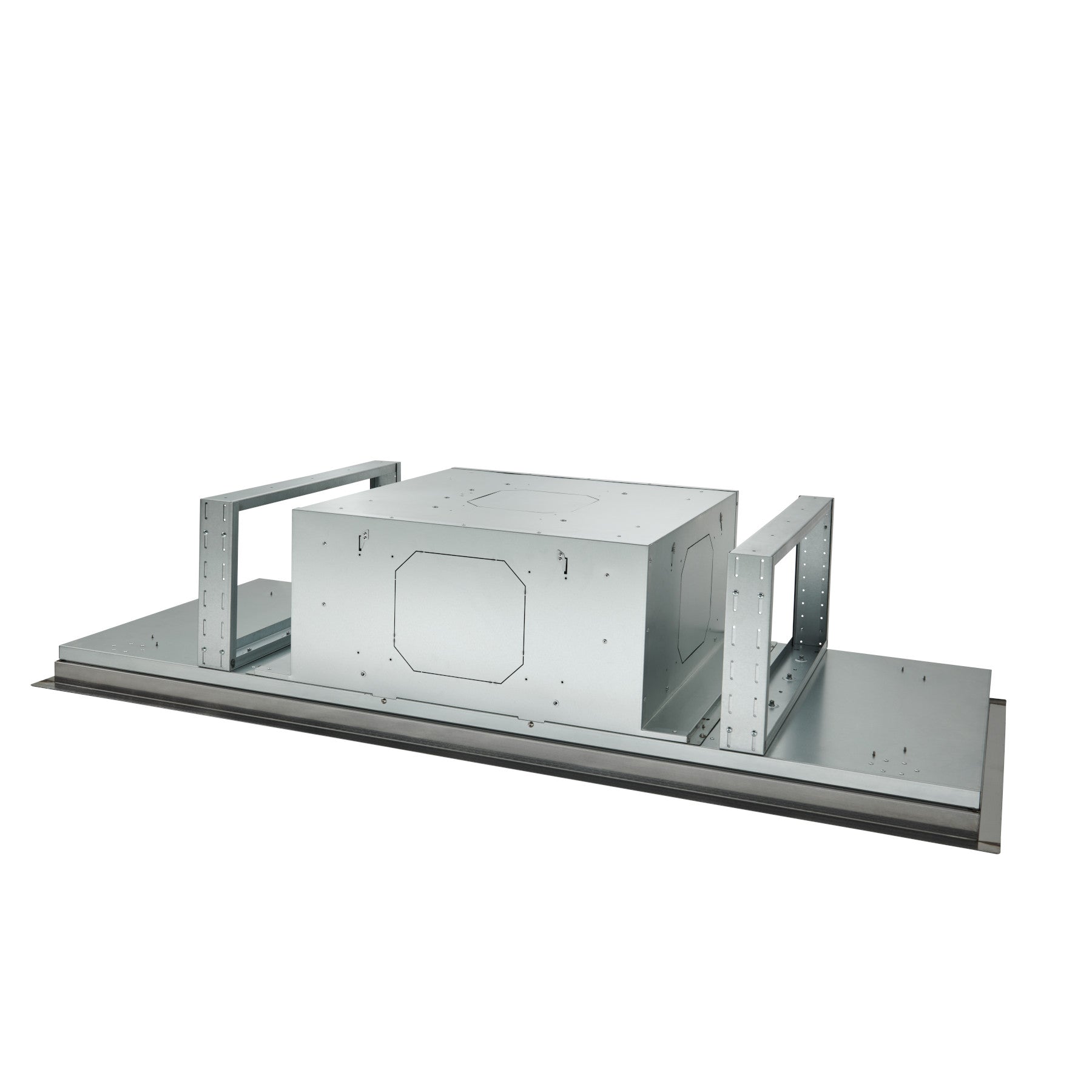 Best - 63.5 Inch Ceiling Mounted Range Hood Vent in Stainless - HBC163ESS