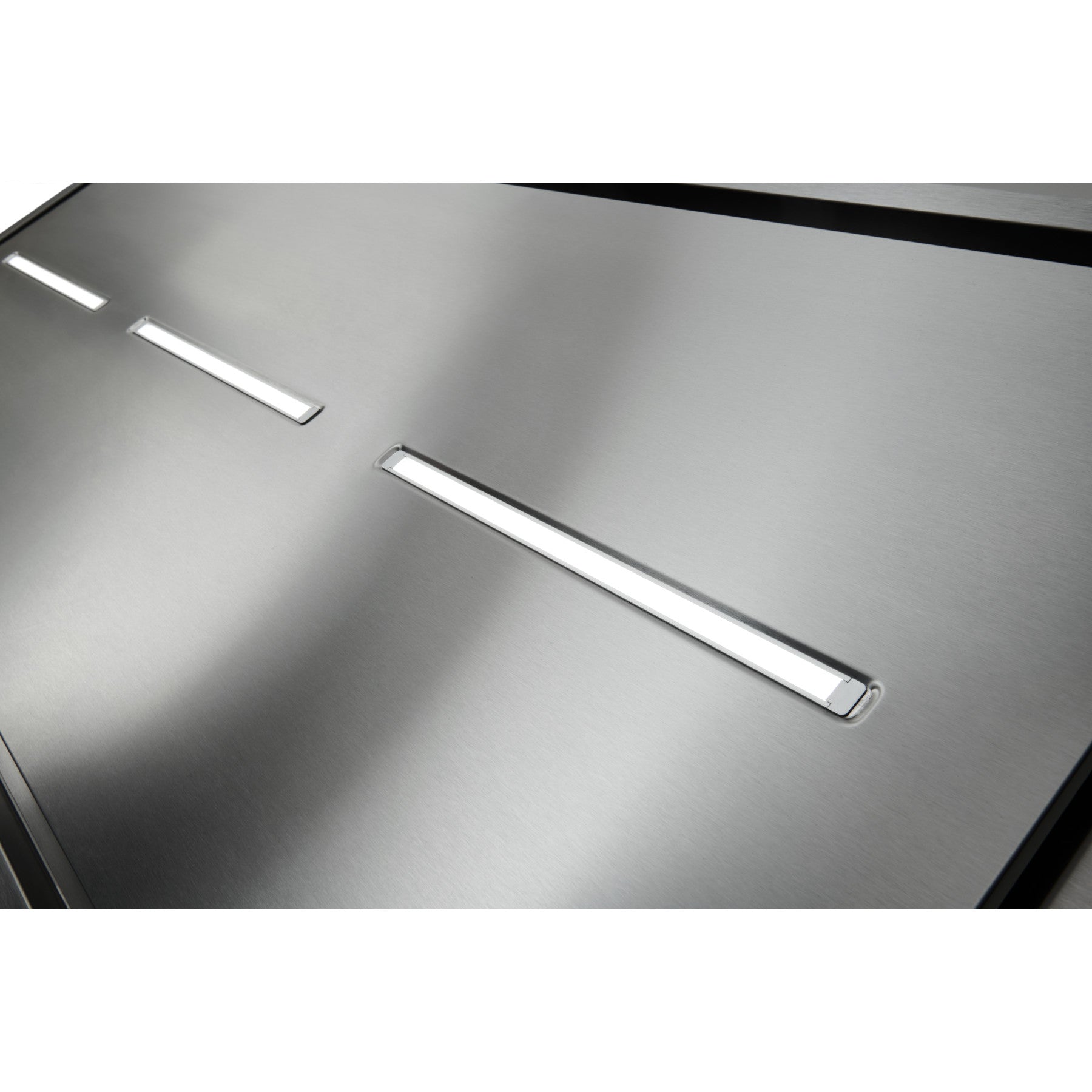 Best - 63.5 Inch Ceiling Mounted Range Hood Vent in Stainless - HBC163ESS