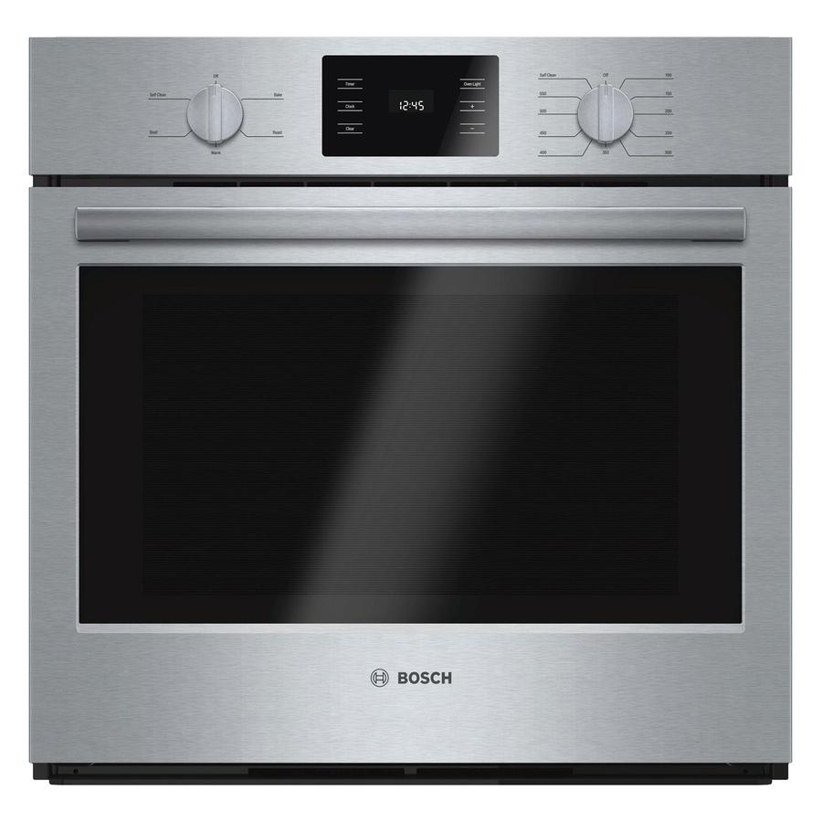 Bosch - 4.6 cu. ft Single Wall Oven in Stainless - HBL5351UC