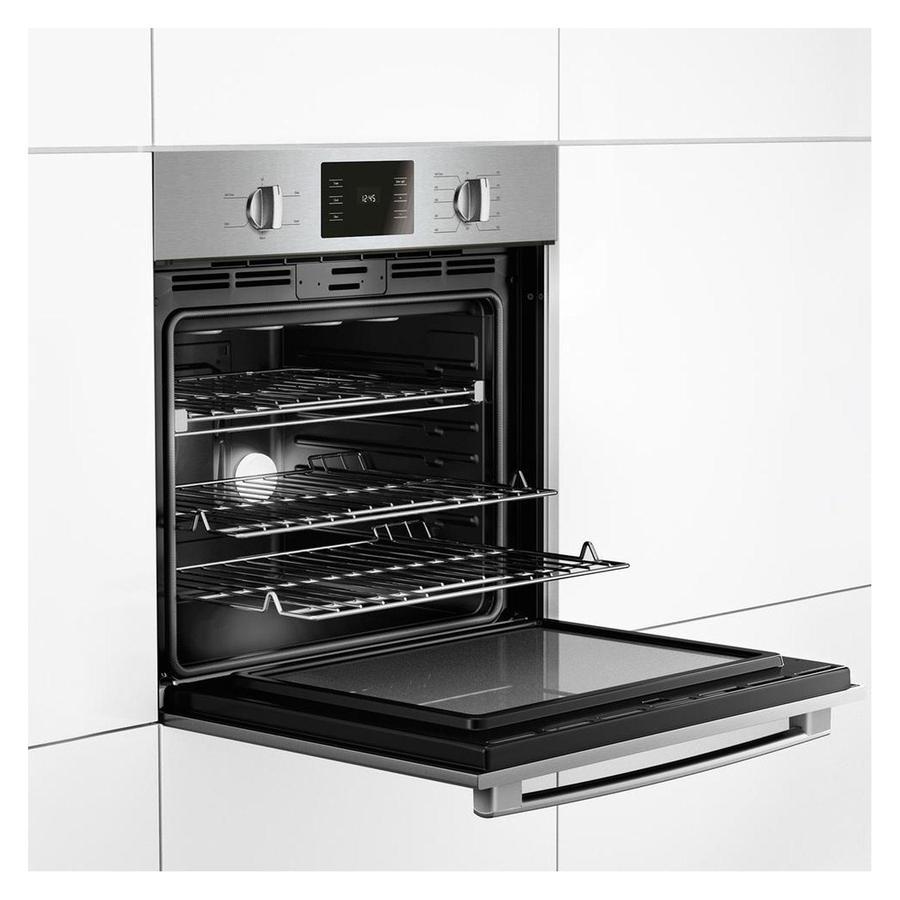 Bosch - 4.6 cu. ft Single Wall Oven in Stainless - HBL5351UC