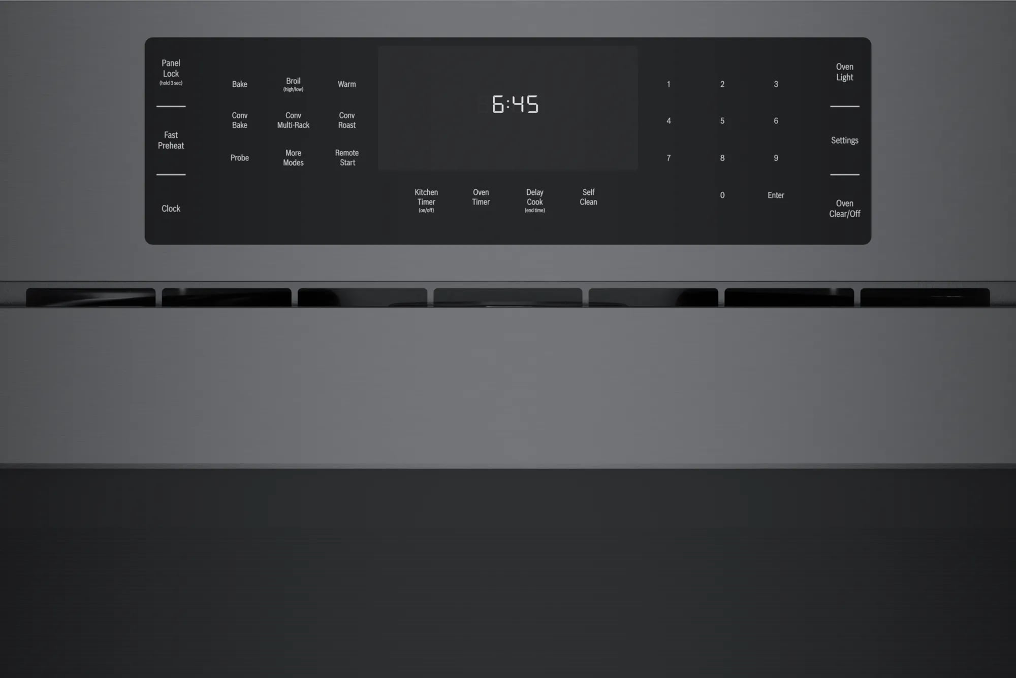 Bosch - 4.6 cu. ft Single Wall Oven in Black Stainless - HBL8444LUC