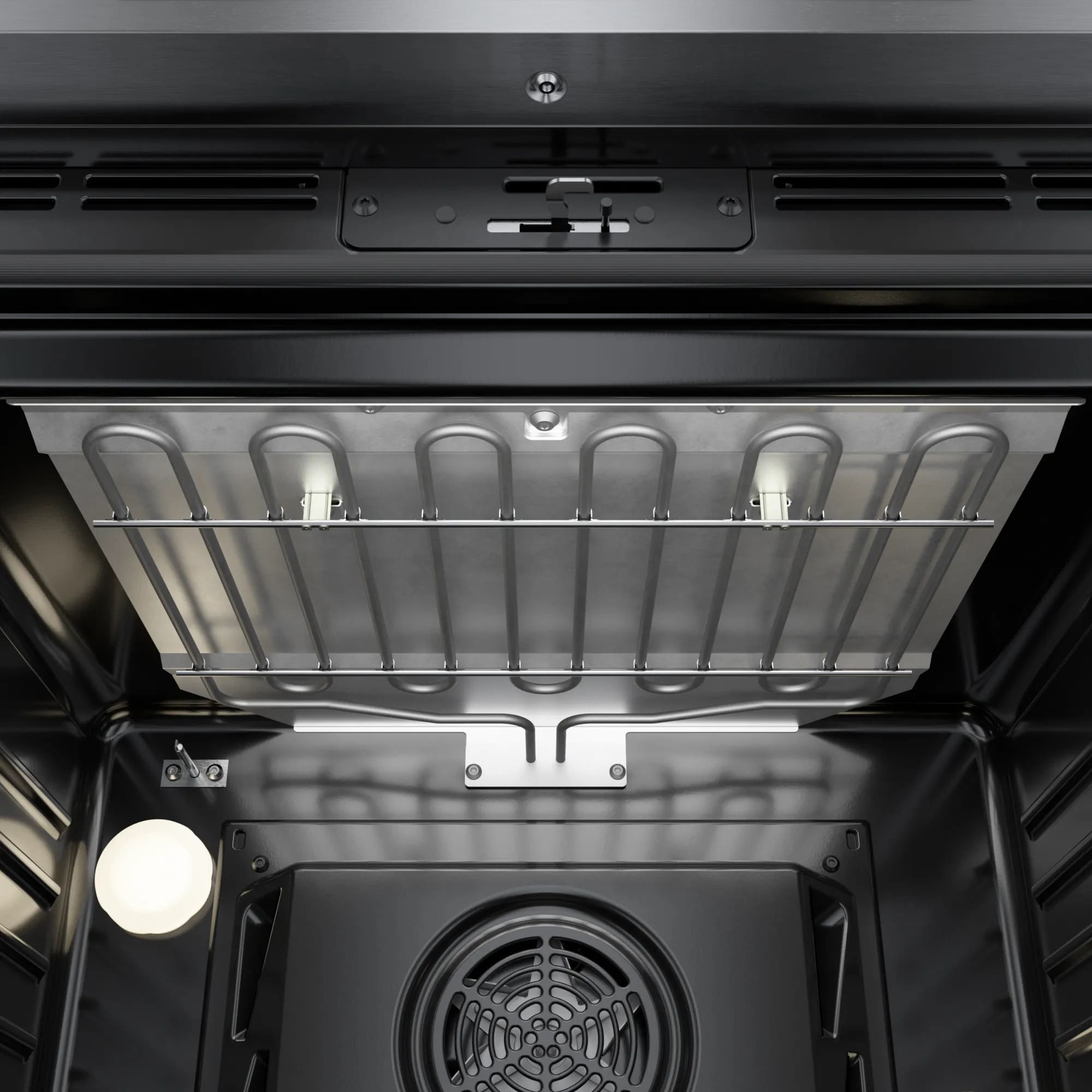 Bosch - 4.6 cu. ft Single Wall Oven in Stainless - HBL8454UC