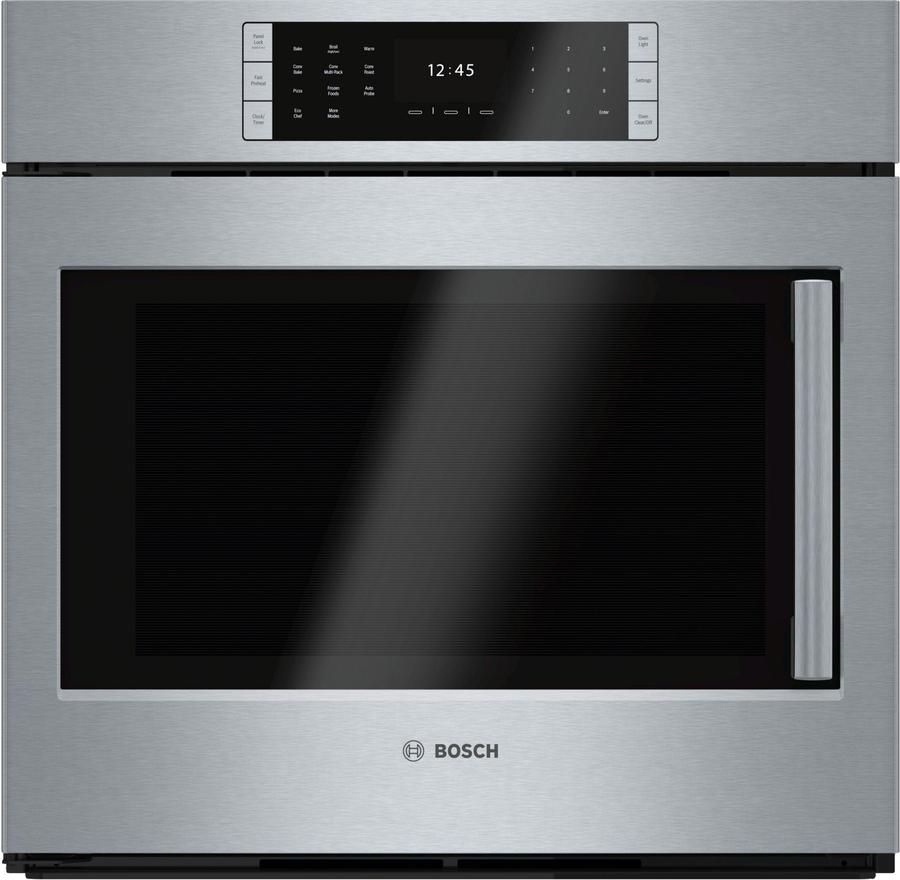 Bosch - 4.6 cu. ft Single Wall Oven in Stainless Steel - HBLP451LUC