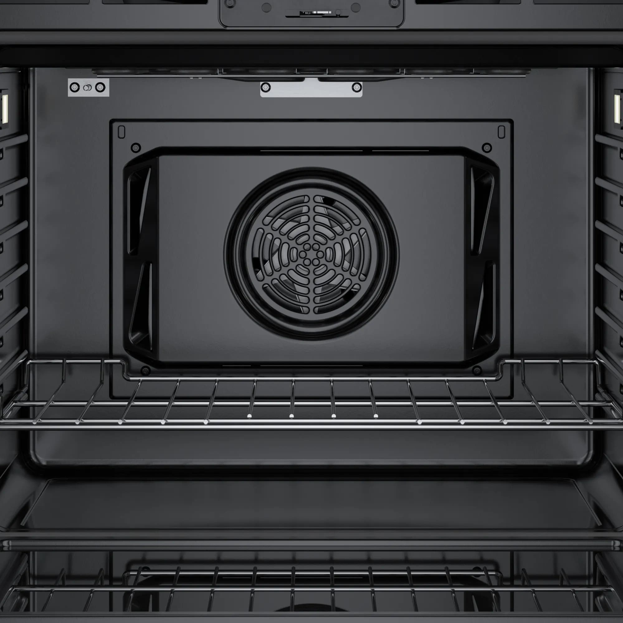 Bosch - 4.6 cu. ft Single Wall Oven in Stainless - HBLP454UC