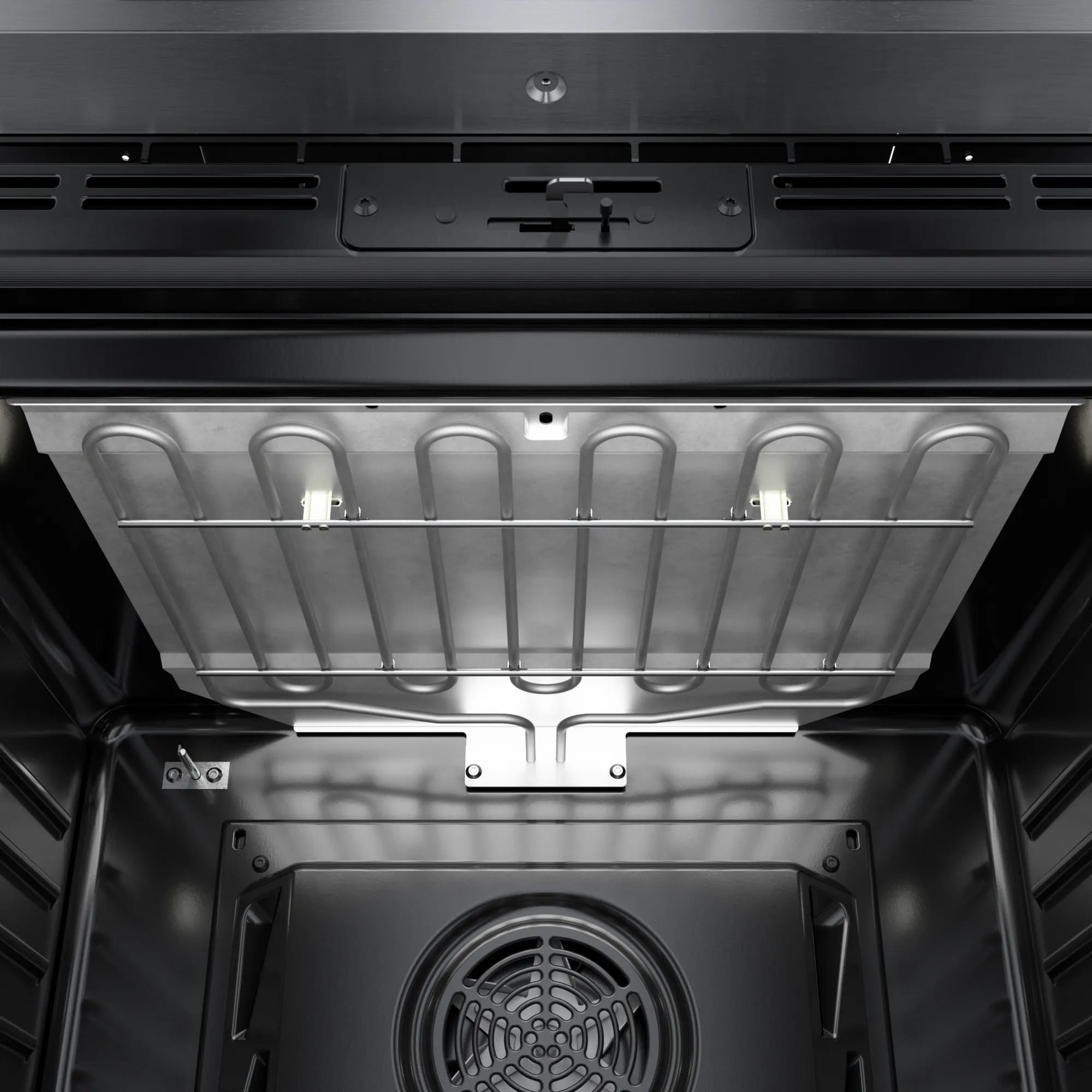 Bosch - 4.6 cu. ft Single Wall Oven in Stainless - HBLP454UC