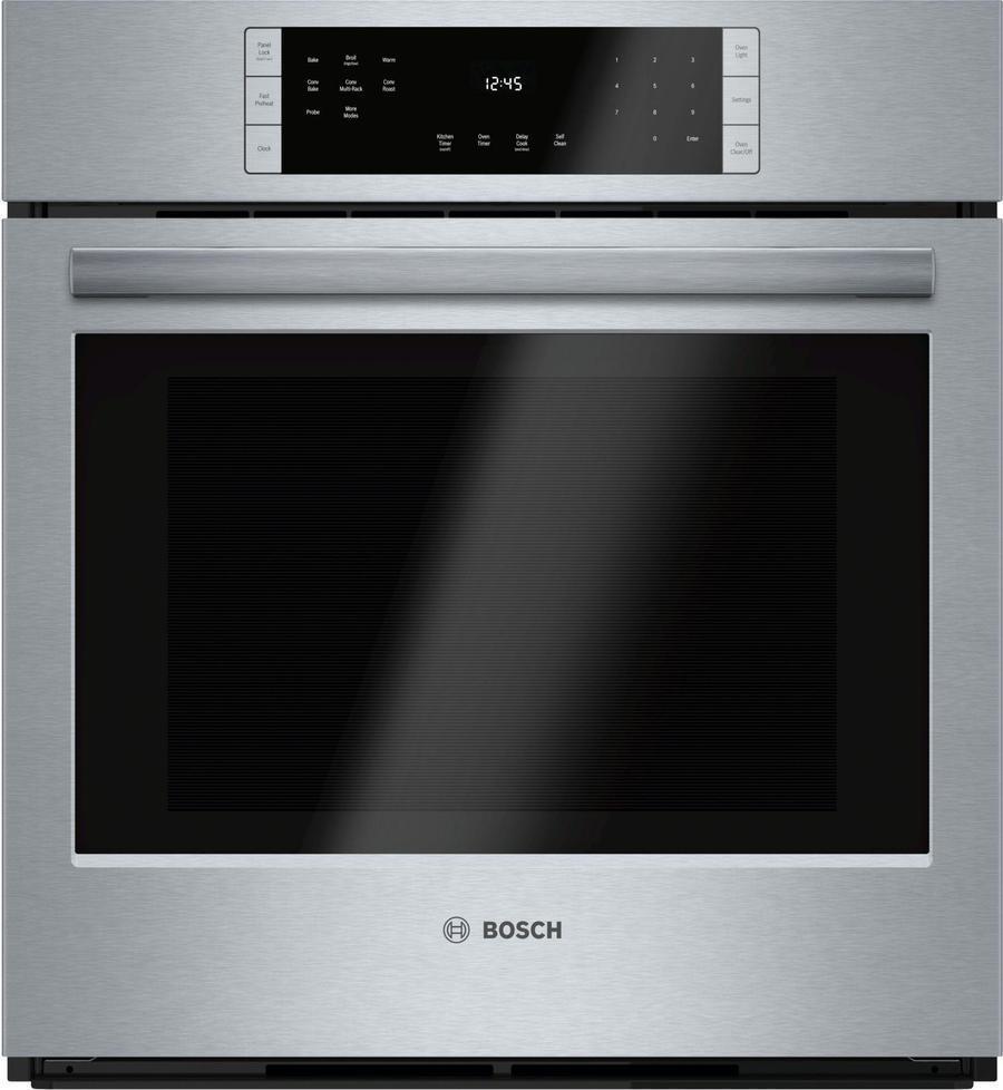Bosch 3.9 cu. ft Single Wall Oven in Stainless HBN8451UC