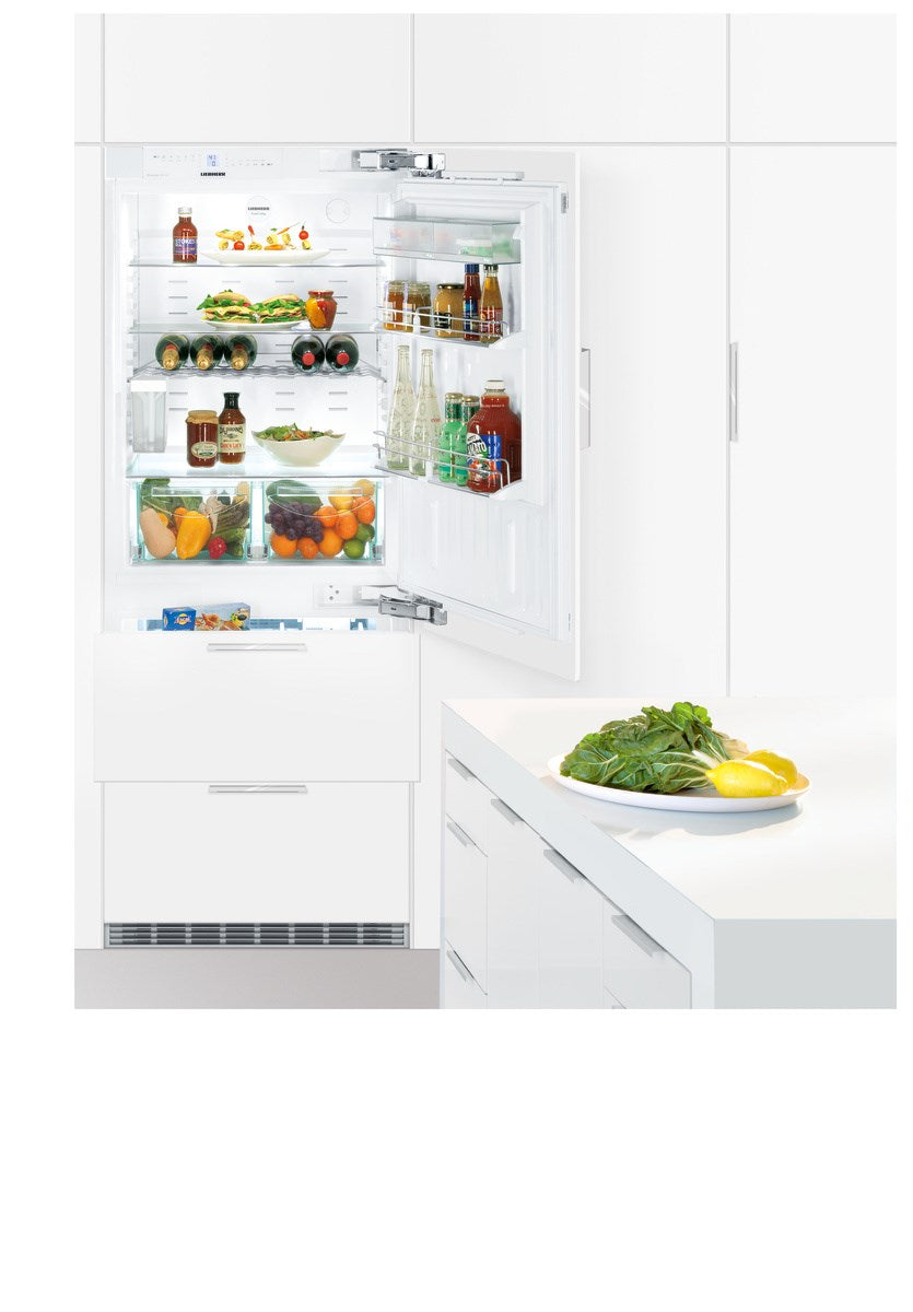Liebherr - 29.8 Inch 14.1 cu. ft Built In / Integrated Refrigerator in Stainless - HC1570