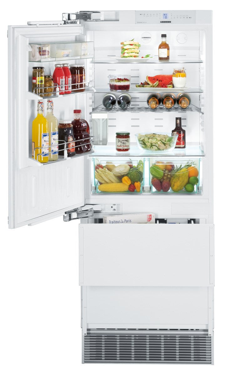 Liebherr - 29.8 Inch 14.1 cu. ft Built In / Integrated Refrigerator in Stainless - HC1571