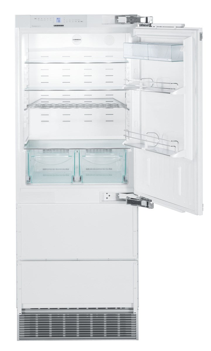 Liebherr - 29.8 Inch 14.1 cu. ft Built In / Integrated Refrigerator in Stainless - HC1580