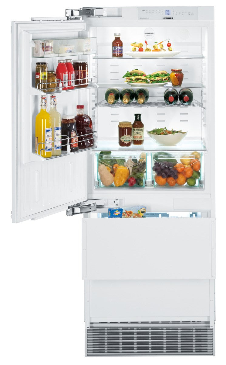 Liebherr - 29.8 Inch 16.3 cu. ft Built In / Integrated Refrigerator in Stainless - HC1581