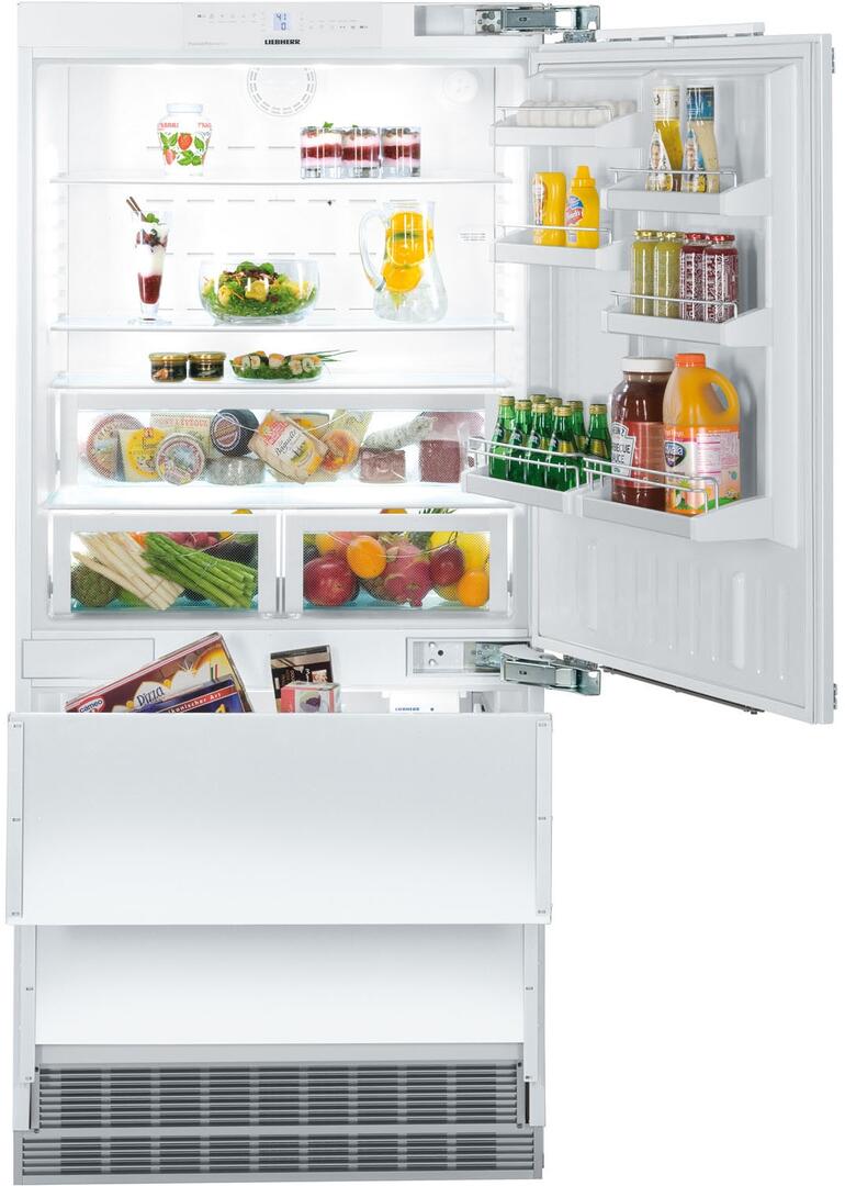 Liebherr - 35.875 Inch 19.4 cu. ft Built In / Integrated Bottom Mount Refrigerator in Panel Ready - HC2060