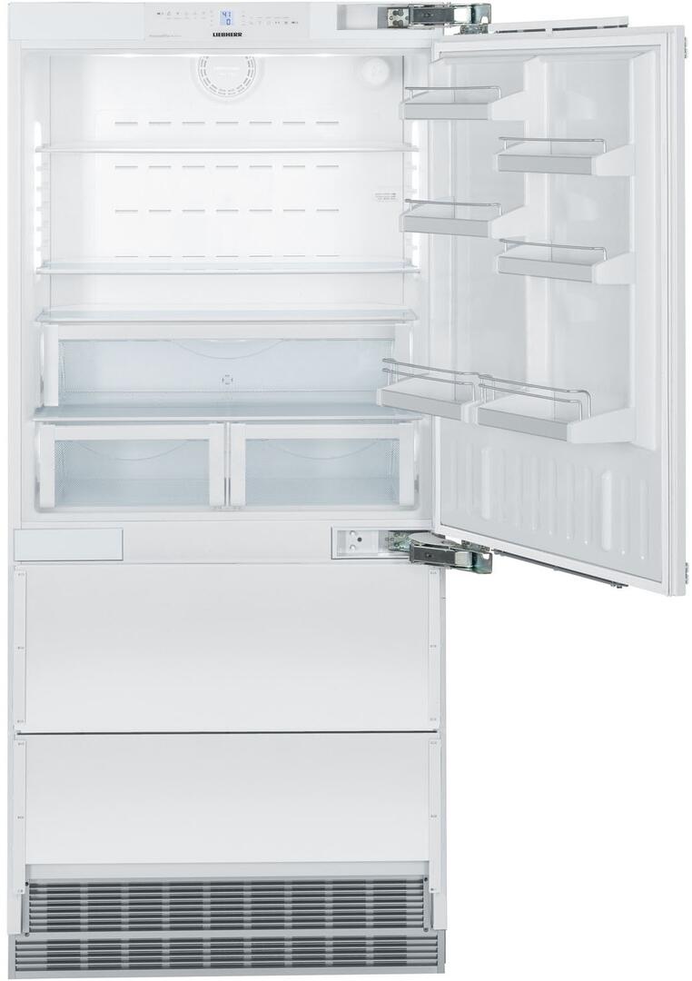 Liebherr - 35.875 Inch 19.4 cu. ft Built In / Integrated Bottom Mount Refrigerator in Panel Ready - HC2060