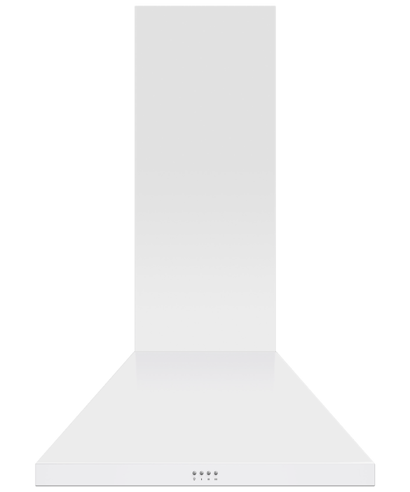 Fisher Paykel - 29.75 Inch 600 CFM Wall Mount and Chimney Range Vent in White - HC30PCW1