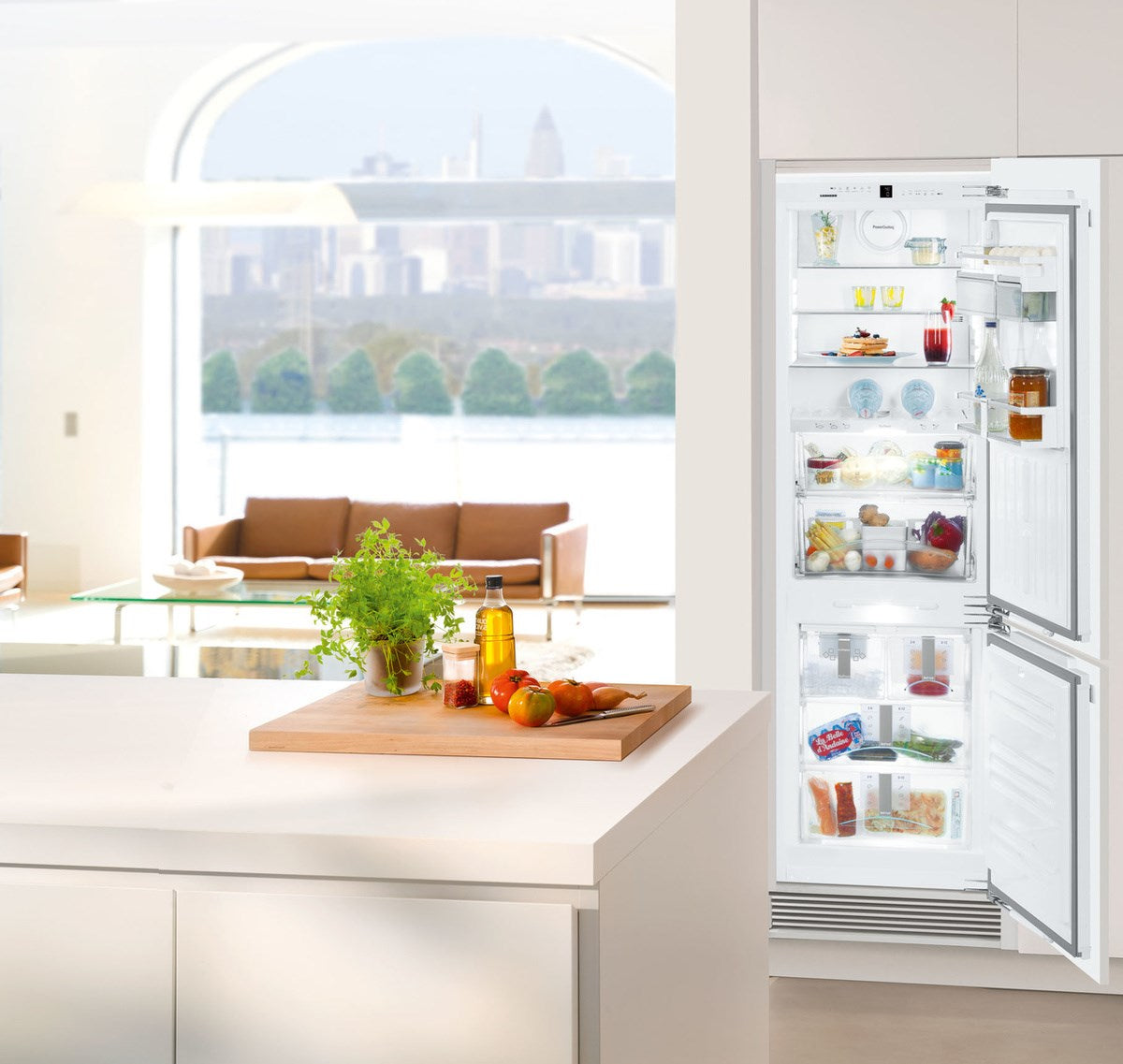 Liebherr - 22.0625 Inch 8.7 cu. ft Built In / Integrated Refrigerator in Panel Ready - HCB1060