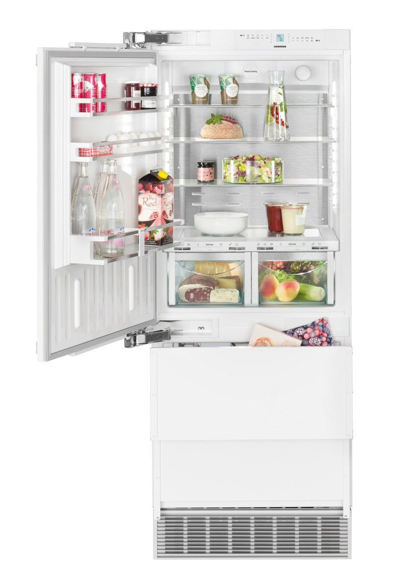 Liebherr - 29.8125 Inch 14.1 cu. ft Built In / Integrated Bottom Mount Refrigerator in Panel Ready - HCB1581