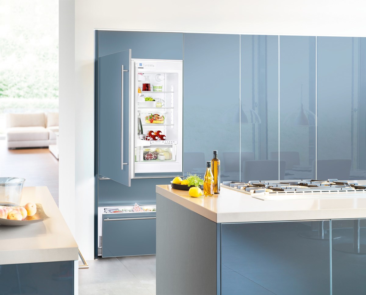 Liebherr - 29.8125 Inch 14.1 cu. ft Built In / Integrated Bottom Mount Refrigerator in Panel Ready - HCB1581