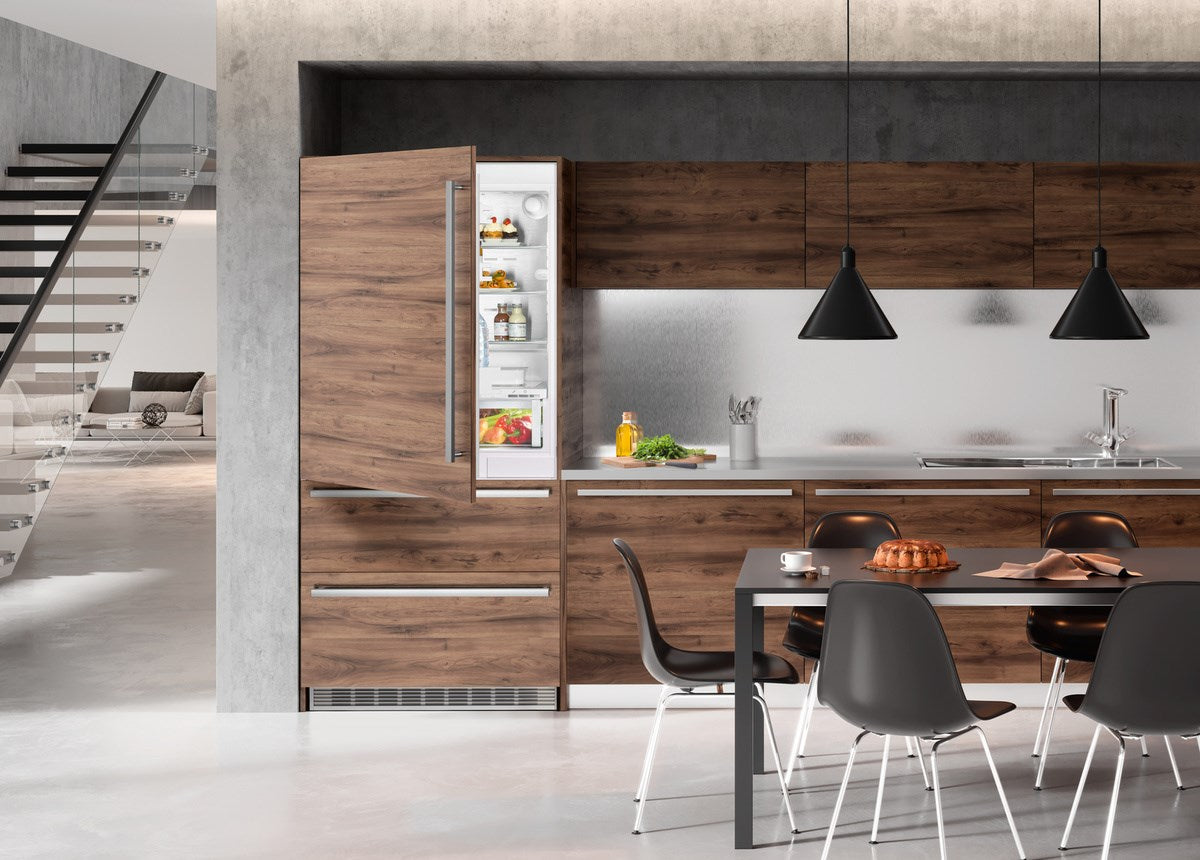 Liebherr - 35.875 Inch 18.9 cu. ft Built In / Integrated Bottom Mount Refrigerator in Panel Ready - HCB2081