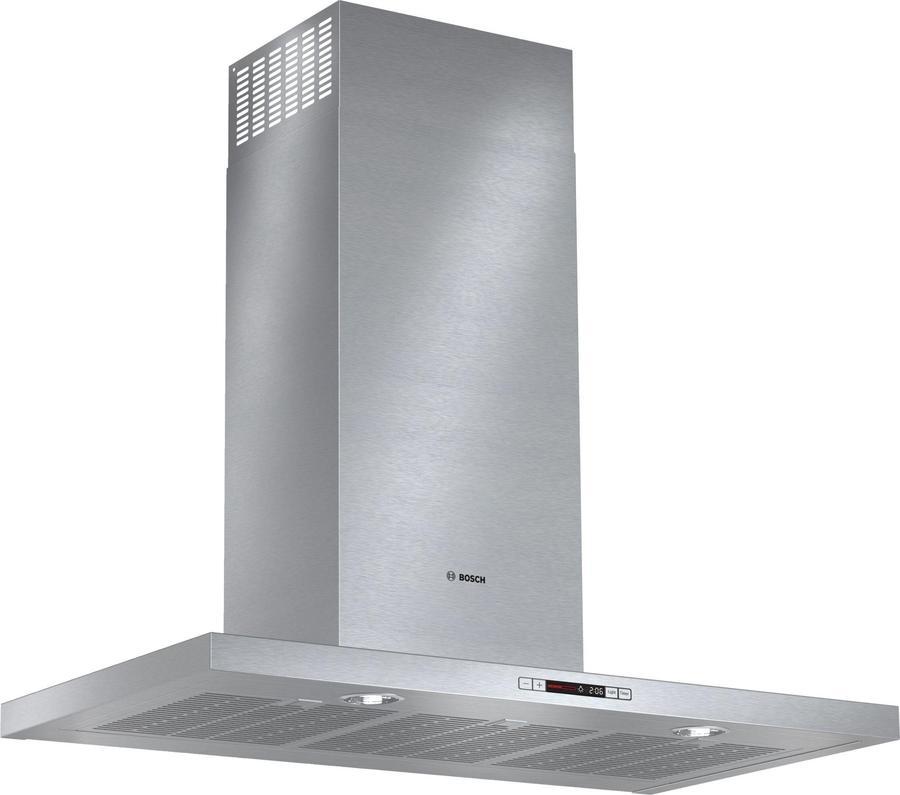 Bosch - 36 Inch 600 CFM Wall Mount and Chimney Range Vent in Stainless - HCB56651UC