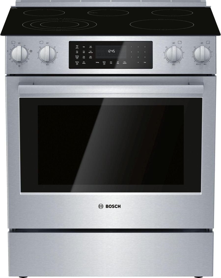 Bosch - 5 cu. ft Electric Range in Stainless - HEIP056C