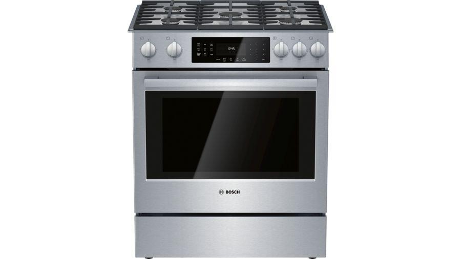 Bosch - 5 cu. ft Gas Range in Stainless - HGIP056UC
