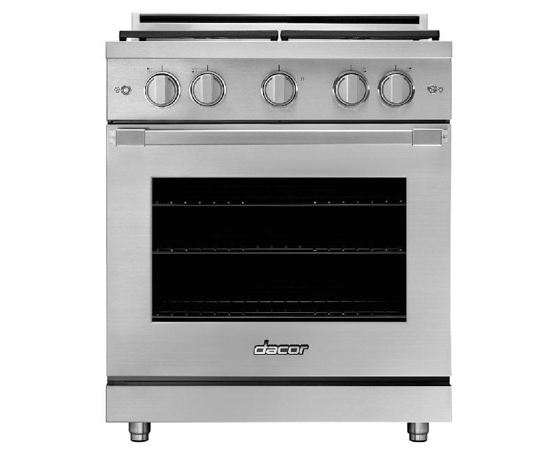 Dacor - 5.2 cu. ft Gas Range in Stainless - HGPR30S/LP