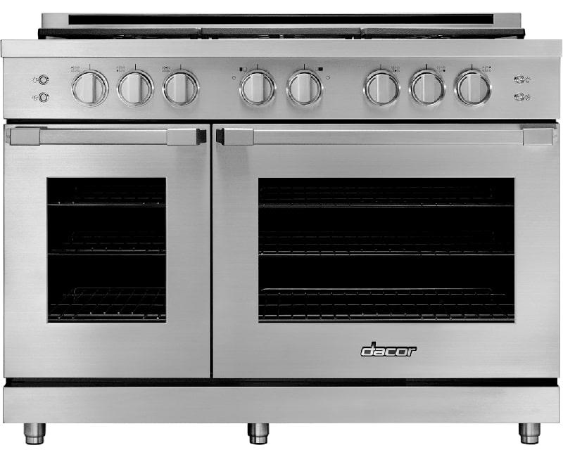 Dacor - 8 cu. ft Gas Range in Stainless - HGPR48S/LP