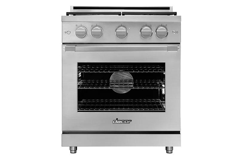 Dacor - 5.2 cu. ft Gas Range in Stainless - HGR30PS/NG