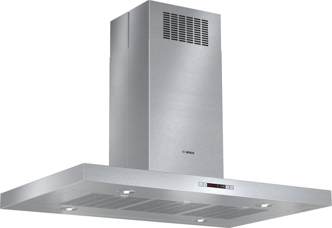 Bosch - 42.1 Inch 600 CFM Island Range Vent in Stainless - HIB82651UC