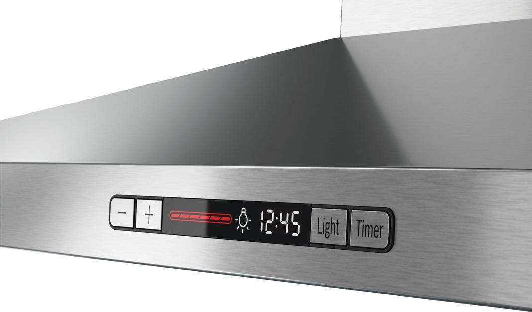 Bosch - 42.1 Inch 600 CFM Island Range Vent in Stainless - HIB82651UC