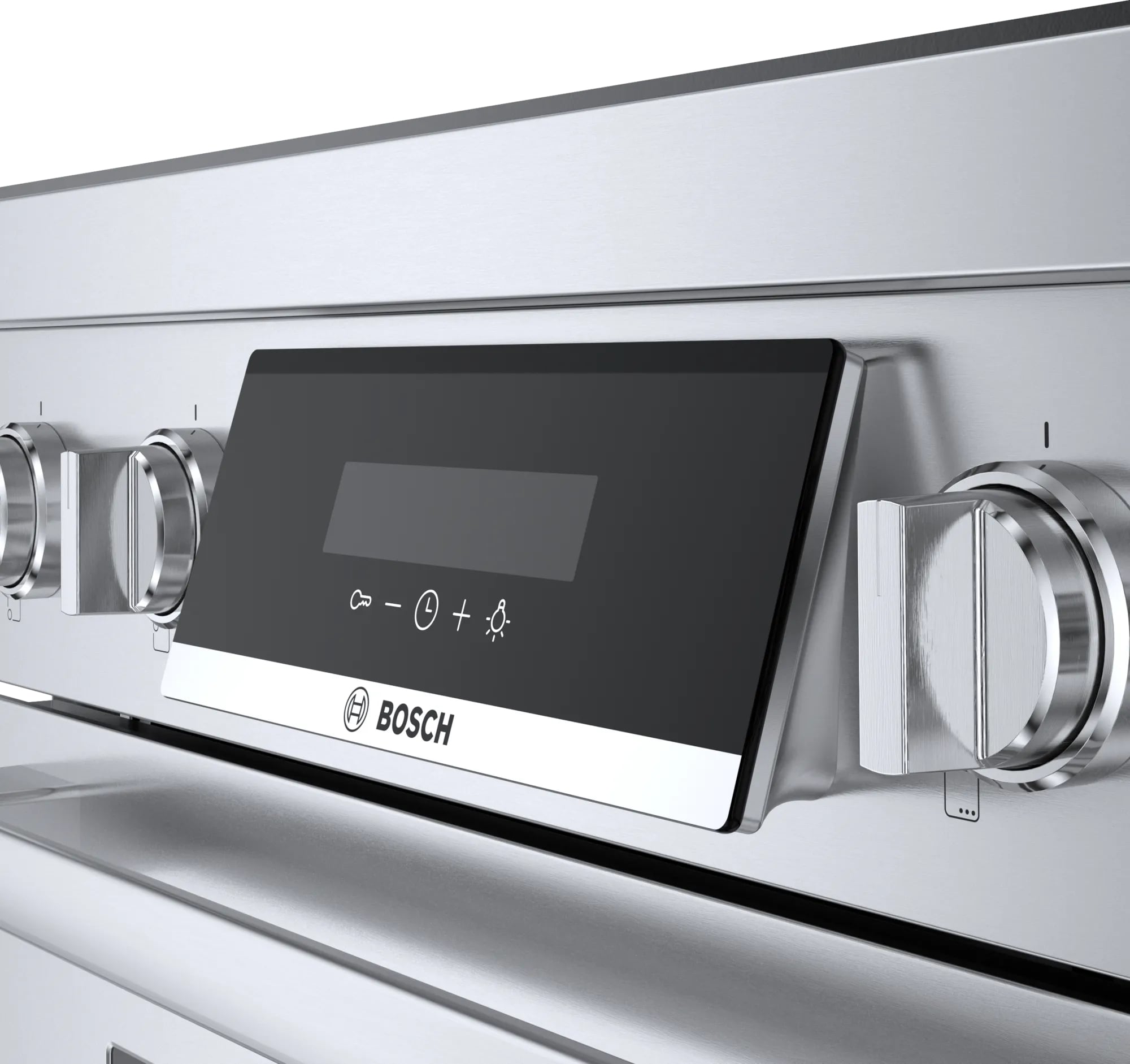 Bosch - 3.9 cu. ft Induction Range in Stainless - HIS8055C