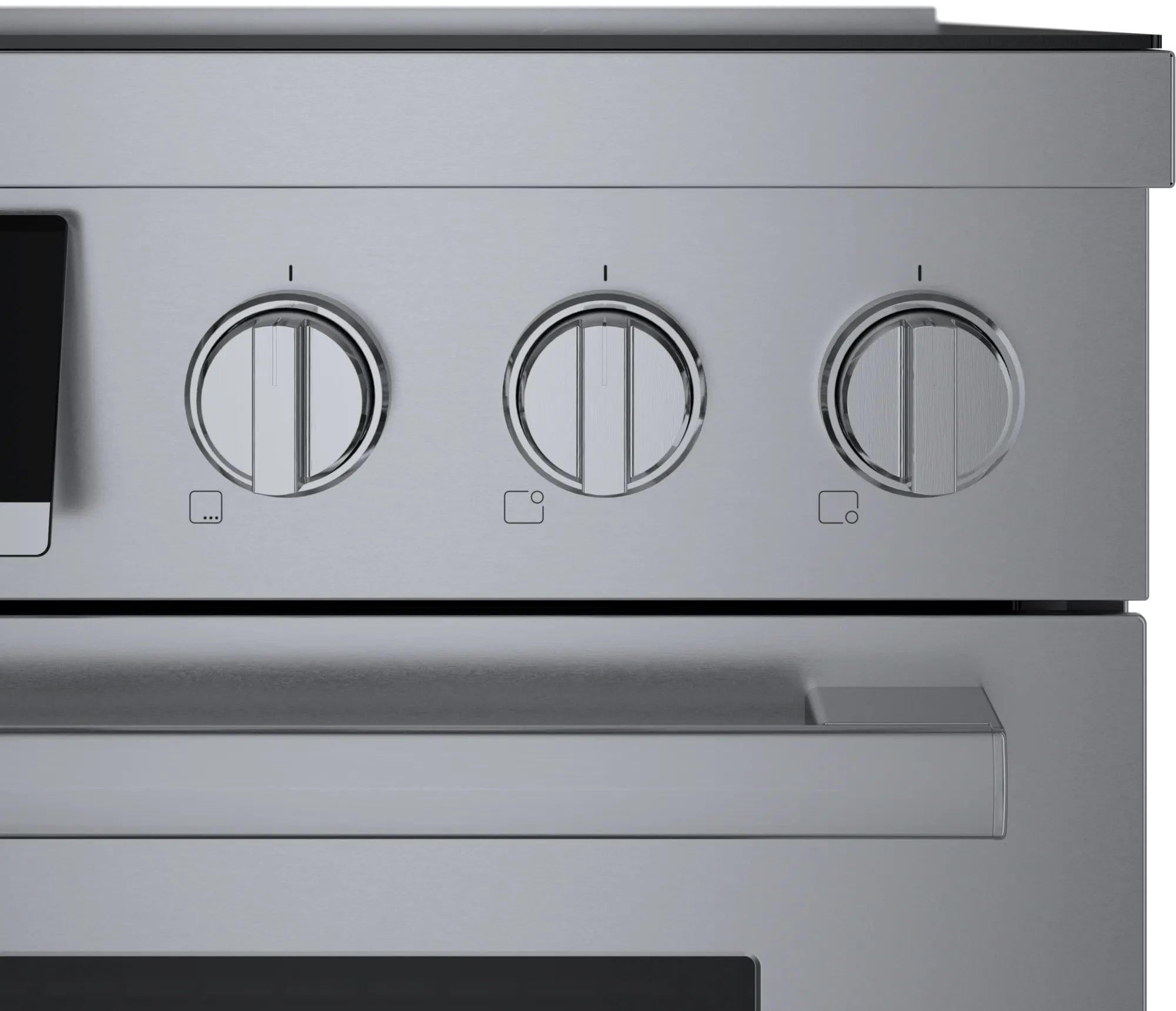 Bosch - 3.7 cu. ft Induction Range in Stainless - HIS8655C