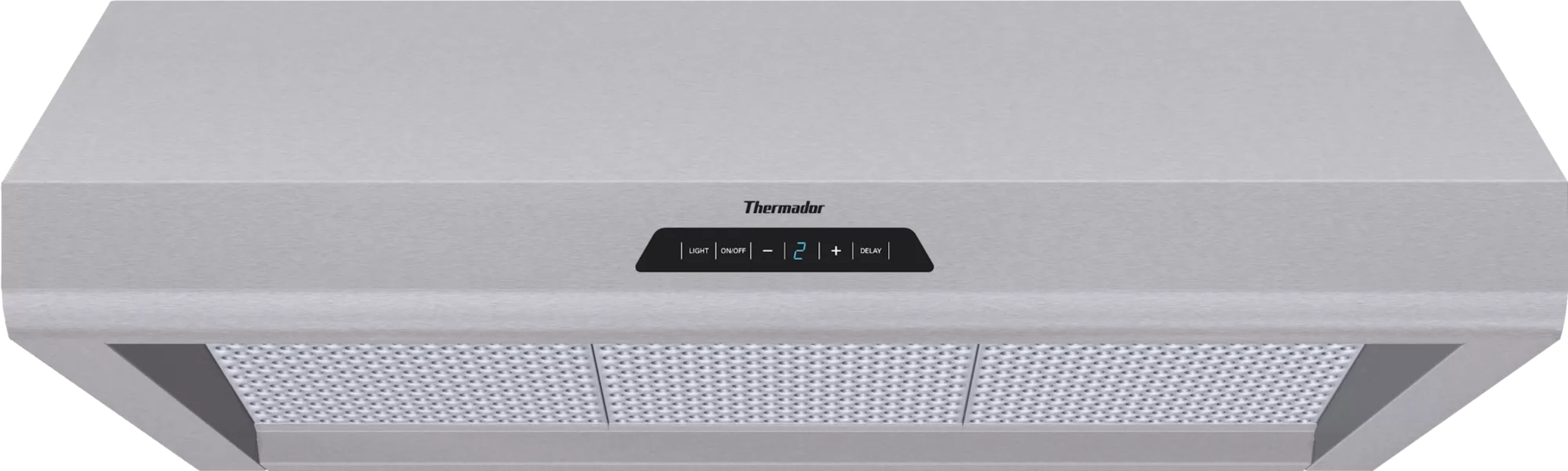 Thermador - 36 Inch 1300 CFM Wall Mount and Chimney Range Vent in Stainless - HMWN36FS