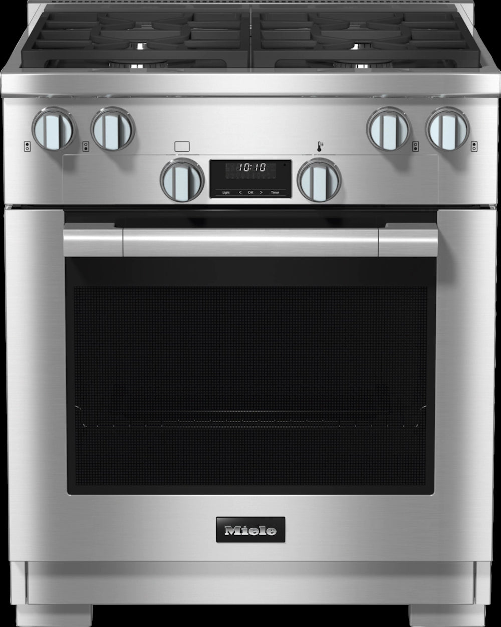 Miele - 5 cu. ft Gas Range in Stainless - HR 1124-3 LP AG