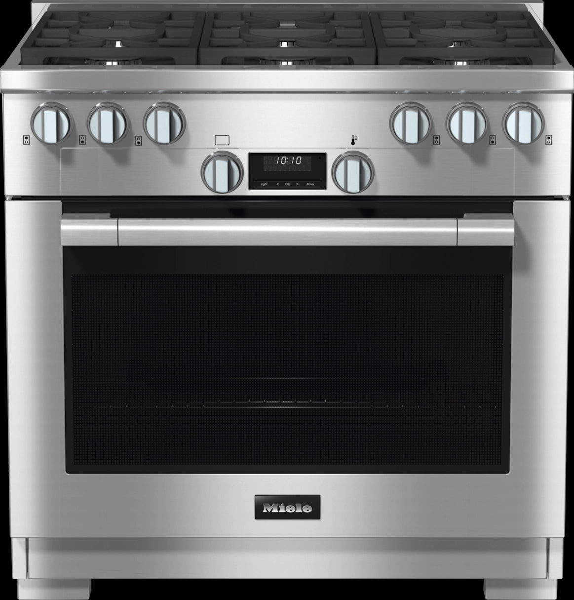 Miele - 5.8 cu. ft Gas Range in Stainless - HR 1134-3 G AG