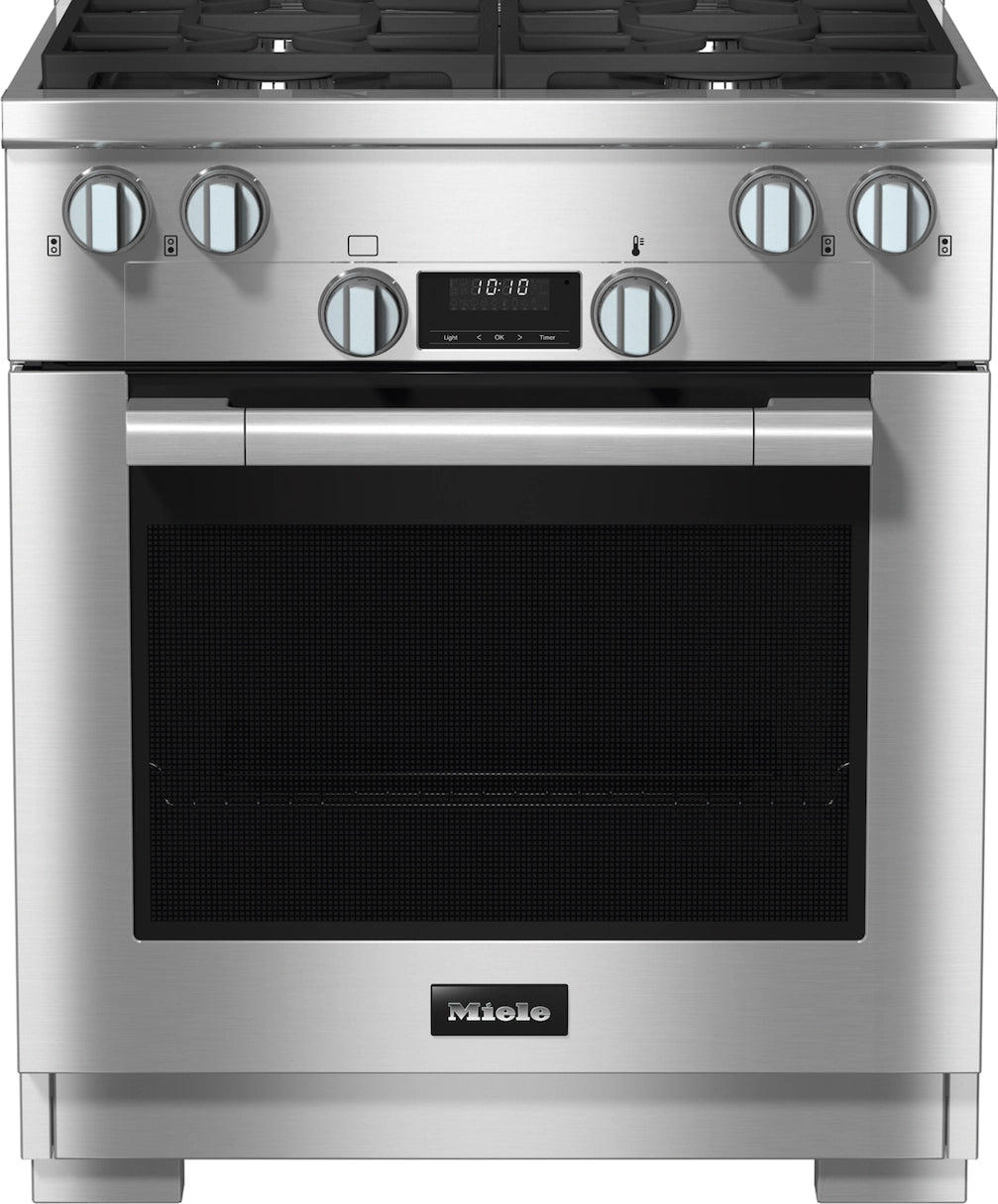 Miele - 5 cu. ft Gas Range in Stainless - HR 1724-3 G DF