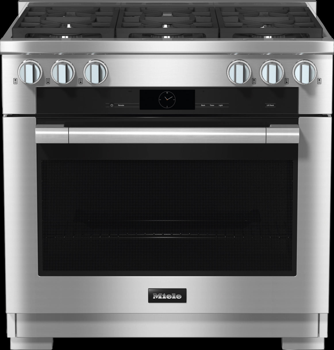 Miele - 5.8 cu. ft Gas Range in Stainless - HR 1934-3 LP DF