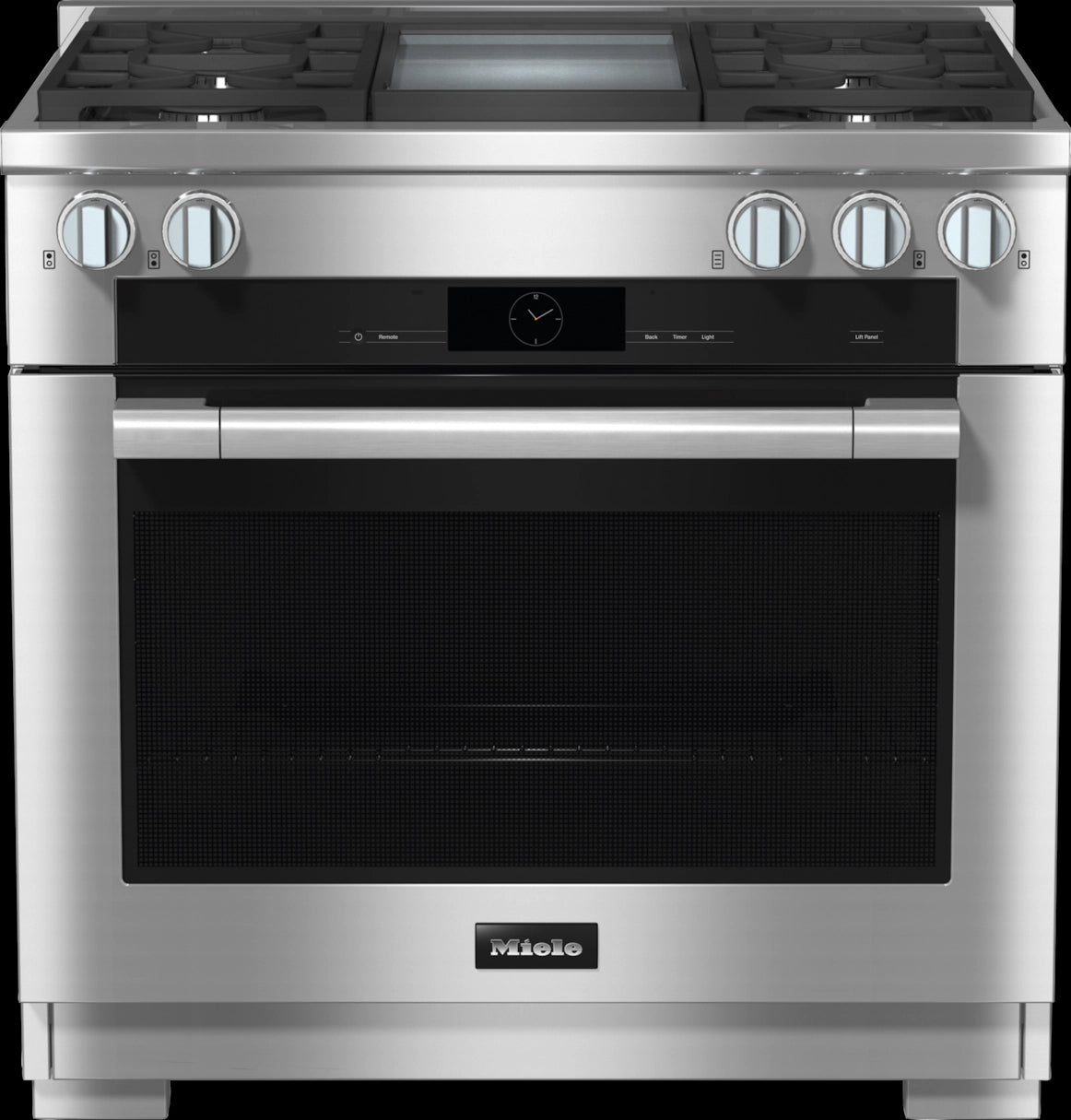 Miele - 5.8 cu. ft Gas Range in Stainless - HR 1936-3 LP DF GD