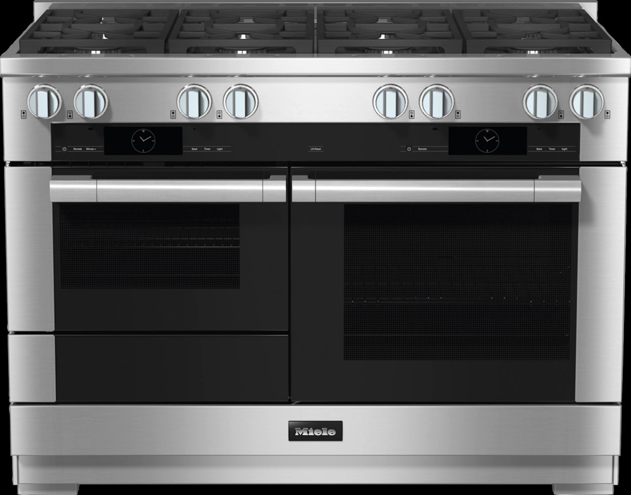 Miele - 3.2 cu. ft Gas Range in Stainless - HR 1954-3 G DF