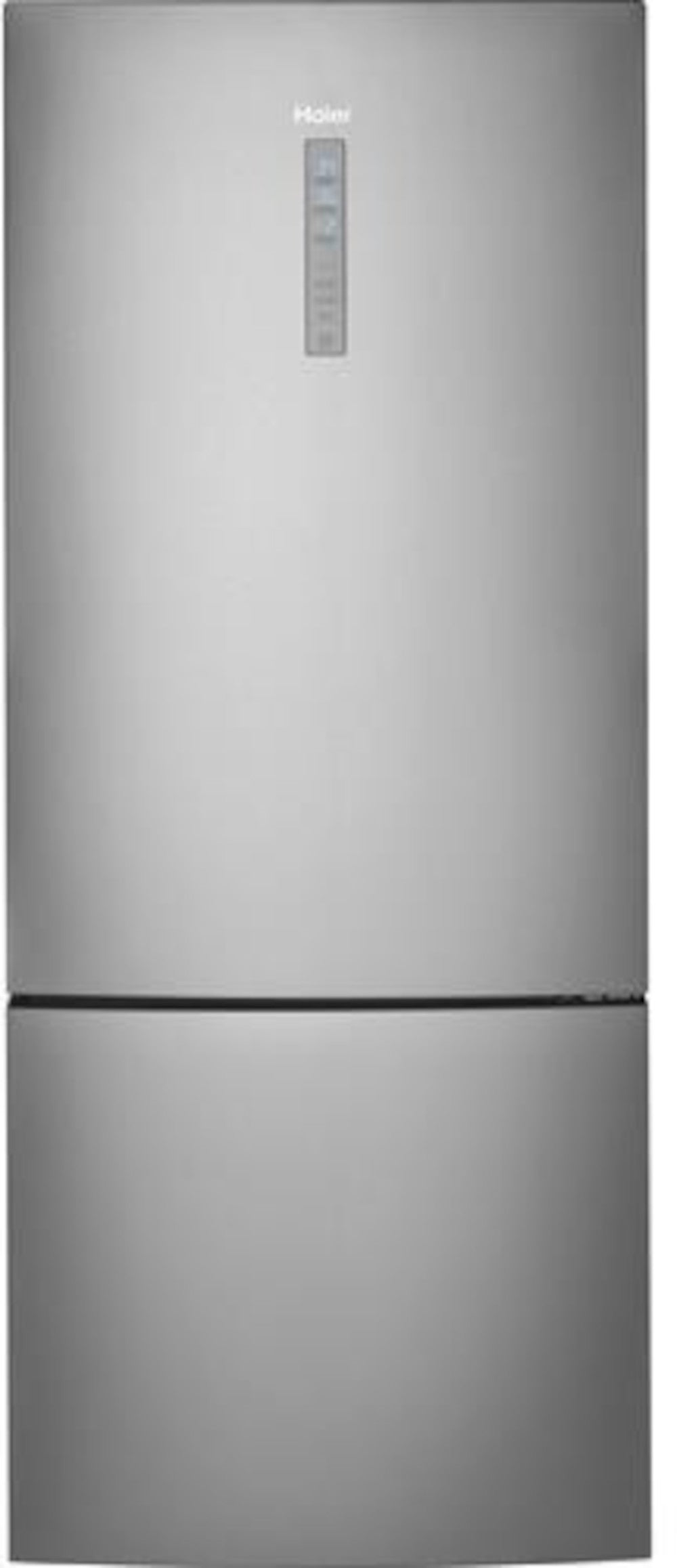 Haier - 27.6 Inch 15 cu. ft Bottom Mount Refrigerator in Stainless - HRB15N3BGS