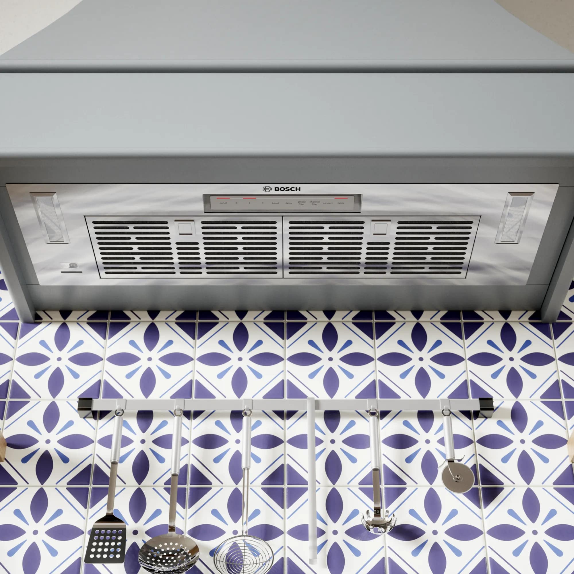 Bosch - 32.5 Inch 300 CFM Insert Vent in Stainless - HUI36253UC