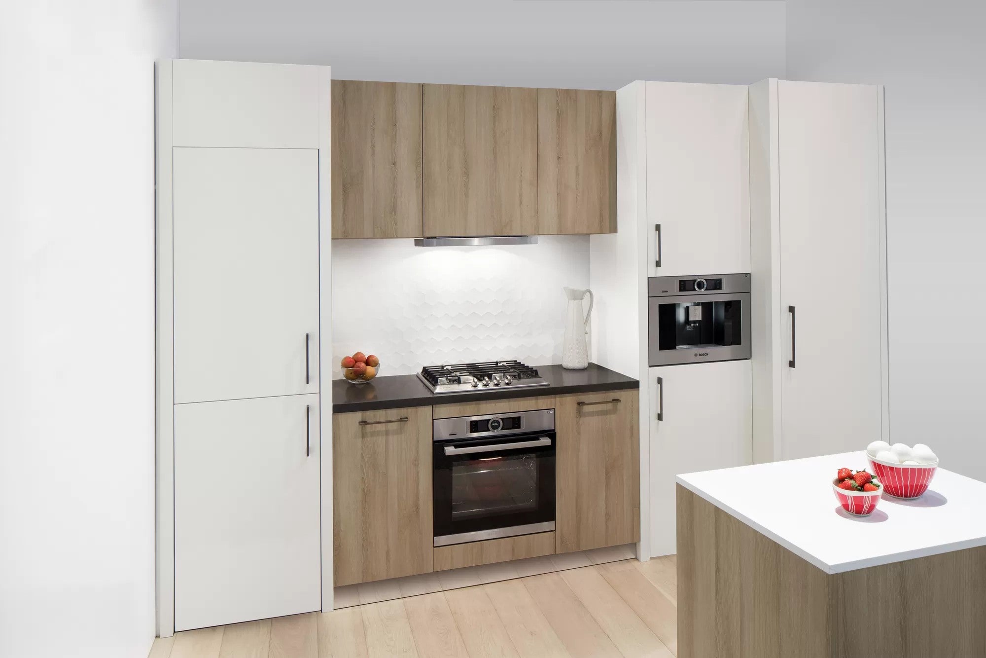 Bosch - 11.8 Inch CFM Under Cabinet Range Vent in Stainless - HUI54451UC