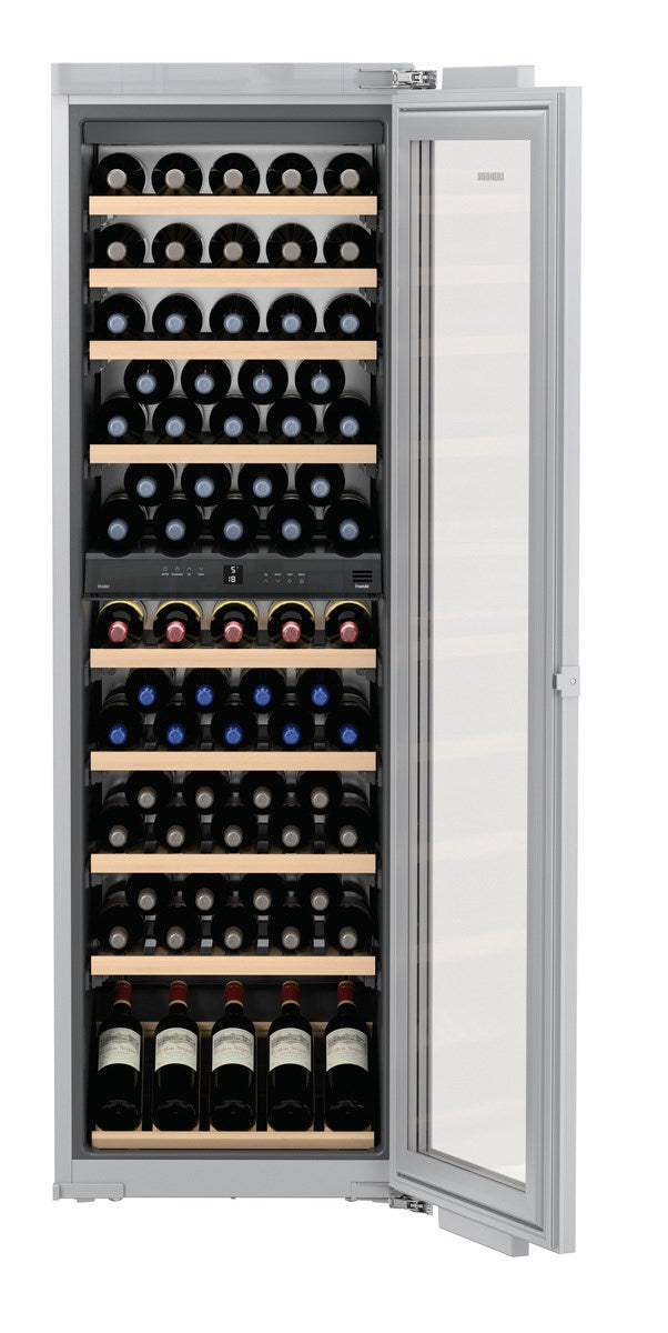 Liebherr - 21.9375 Inch 9 cu. ft Built In / Integrated Wine Fridge Refrigerator in Panel Ready - HW8000